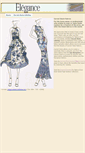 Mobile Screenshot of elegancefabrics.com